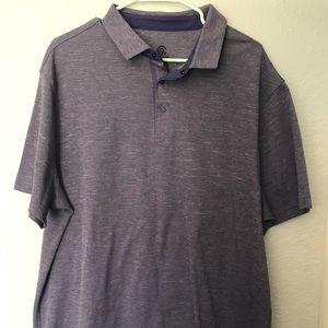 Purple heather champion polo stretch comfort